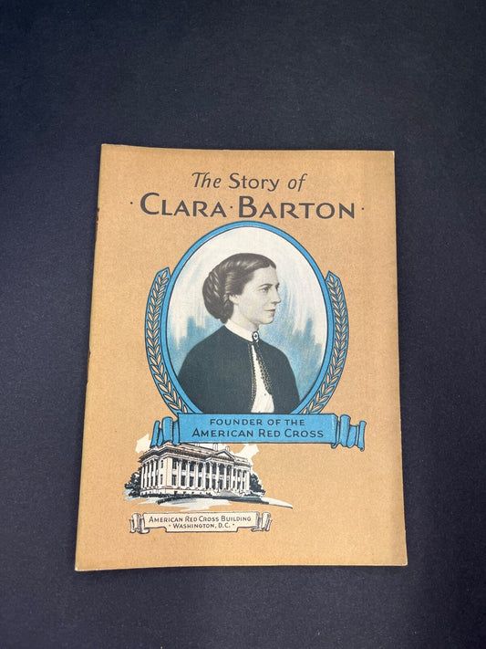 Vintage "The Story of Clara Barton" John Hancock Life Insurance Ad Book