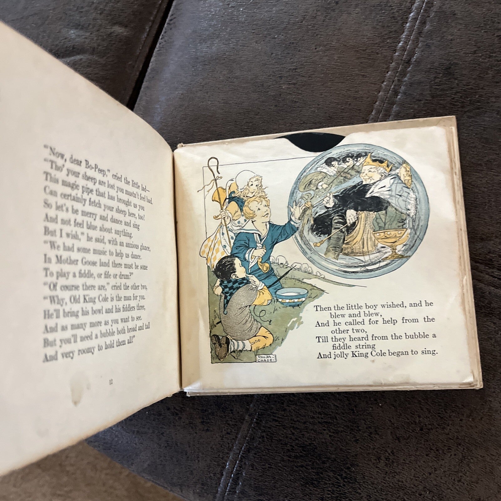 ANTIQUE - BOOK & RECORD - SECOND BUBBLE BOOK - 1918