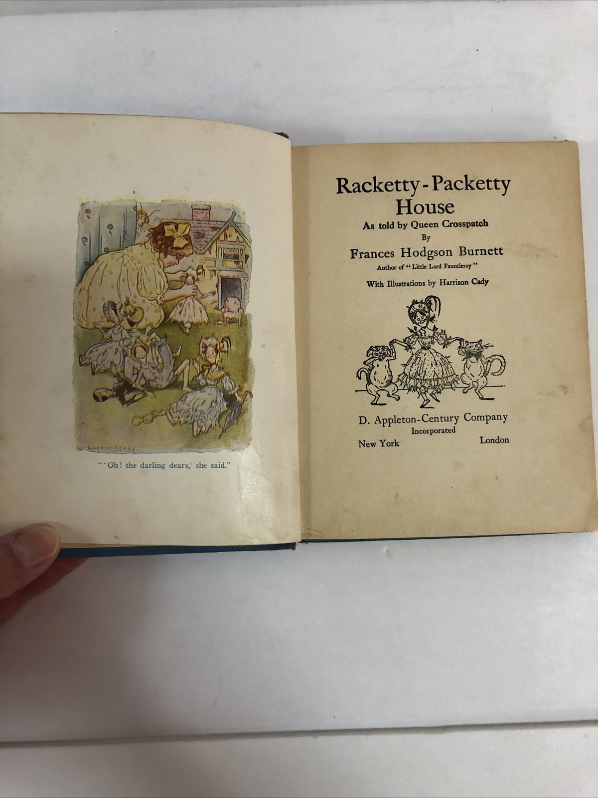 1906 Racketty Packetty House Frances Hodgson Burnett Book