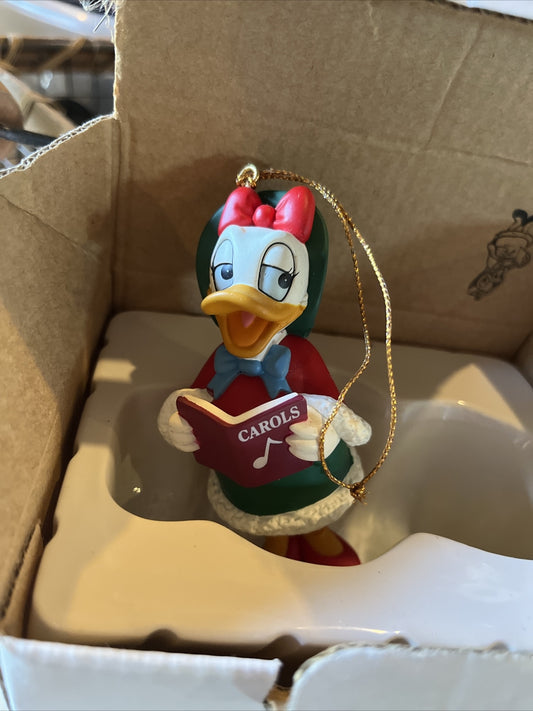 vintage disney grolier christmas ornaments,  DAISY 26231 #106