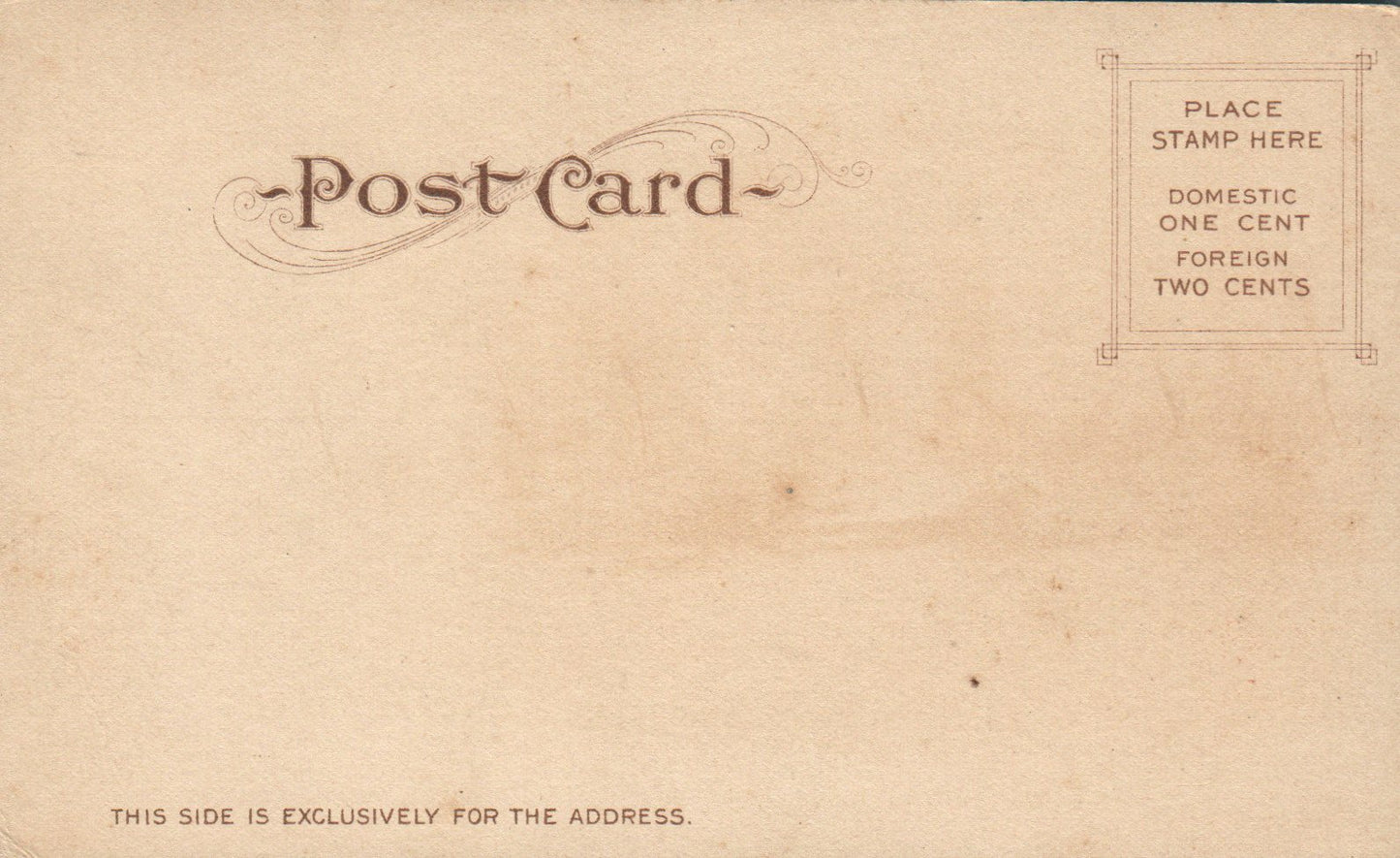 27 Union Depot From The Bay Railroad RR  Postcard