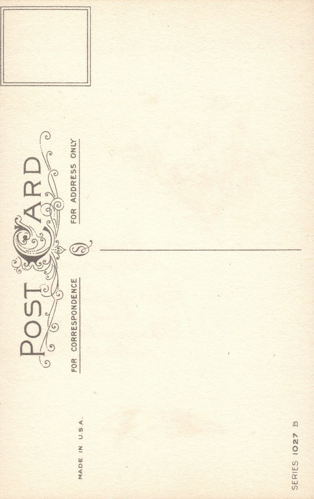 Series 1027 B Birds Flying River White Flowers Easter Greetings Postcard