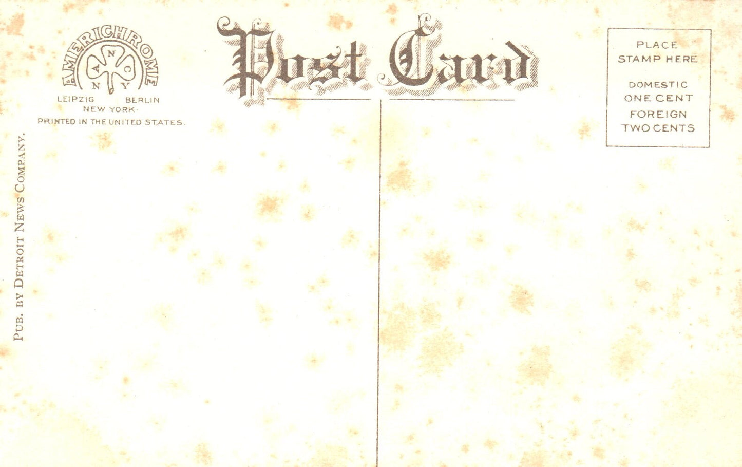 Central High School  in Grand Rapids MI MICH MICHIGAN Postcard