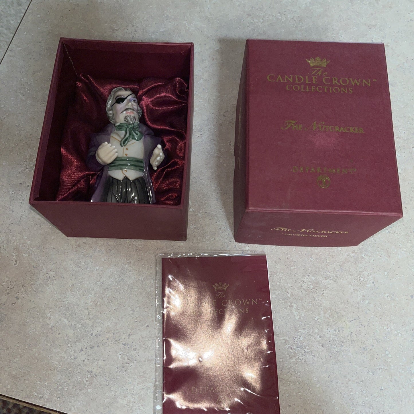 Dept 56 Candle Crown Snuffer DROSSELMEYER The Nutcracker NEW BOX