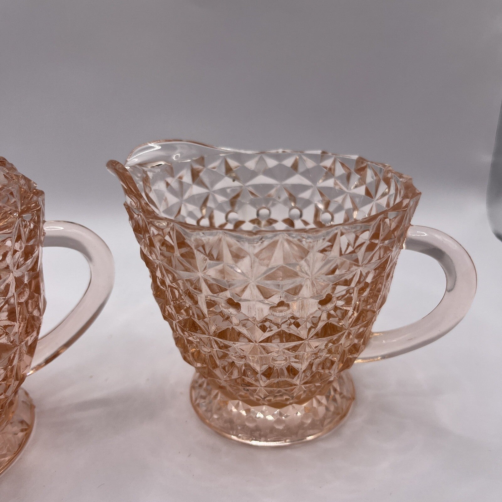 Buttons & Bows Creamer & Covered Sugar