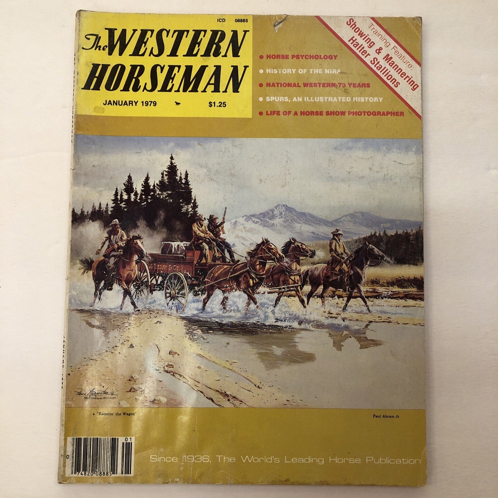 Lot of 3 The Western Horseman Magazine July 1972 Jan 1979 and Jan 1986