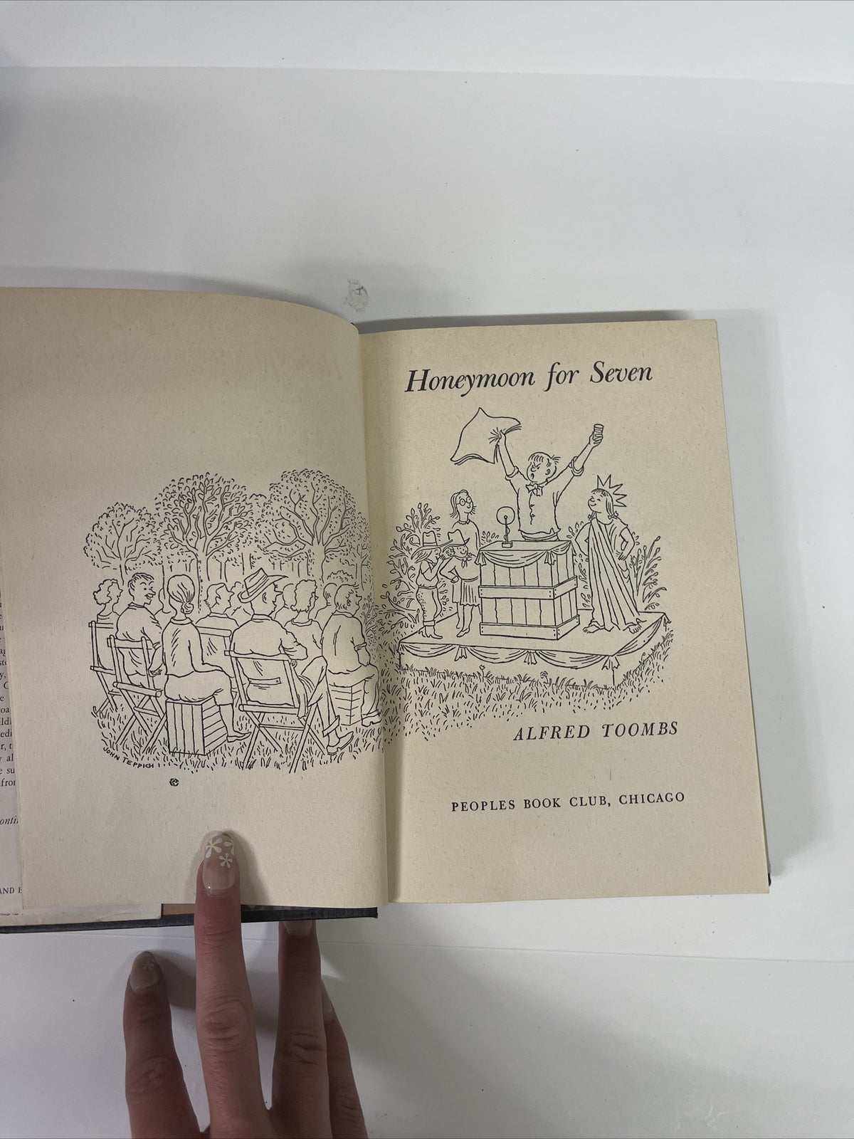 1951 Honeymoon for Seven by Alfred Toombs