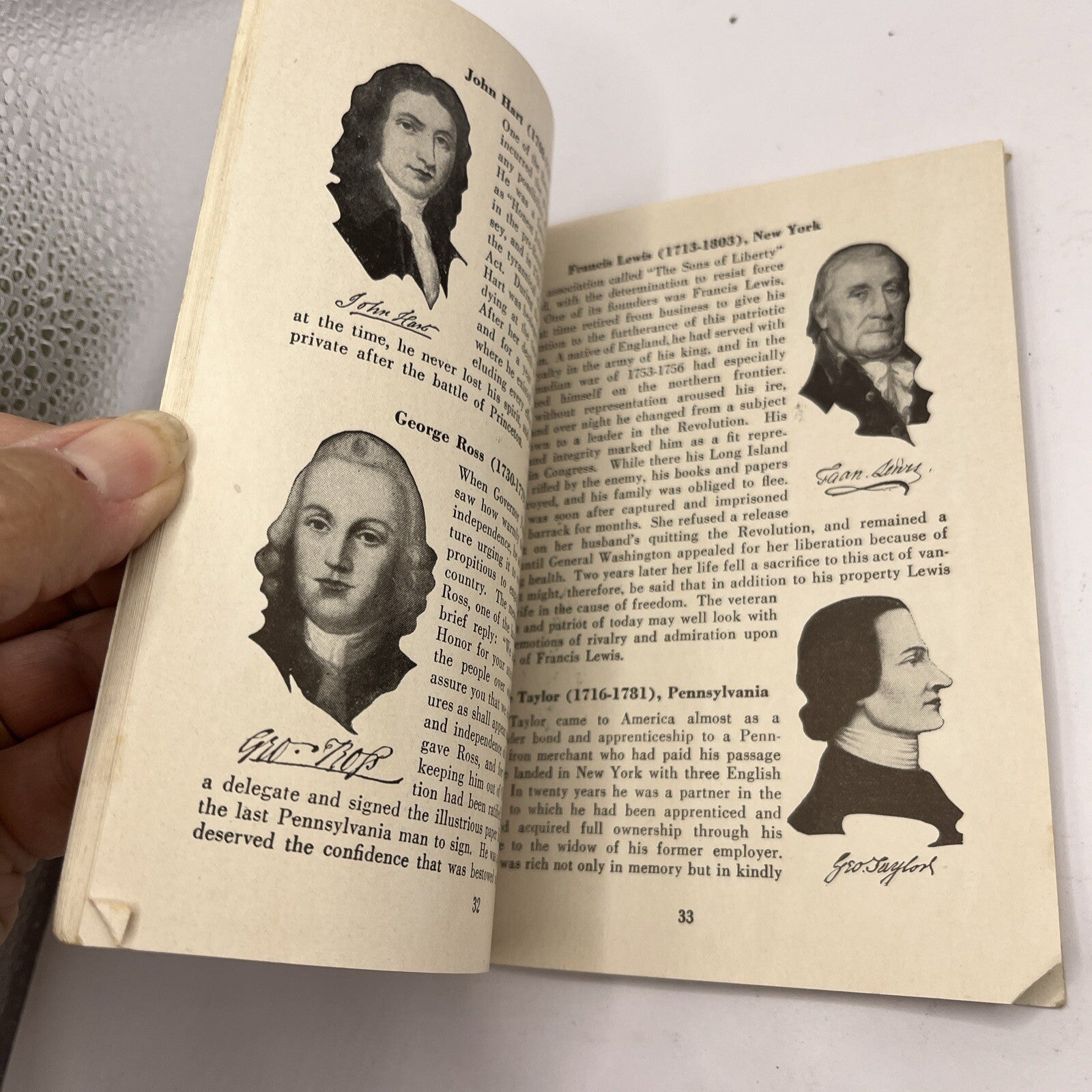 The Signers Of The Declaration Of Independence Book Prudential Insurance P6D