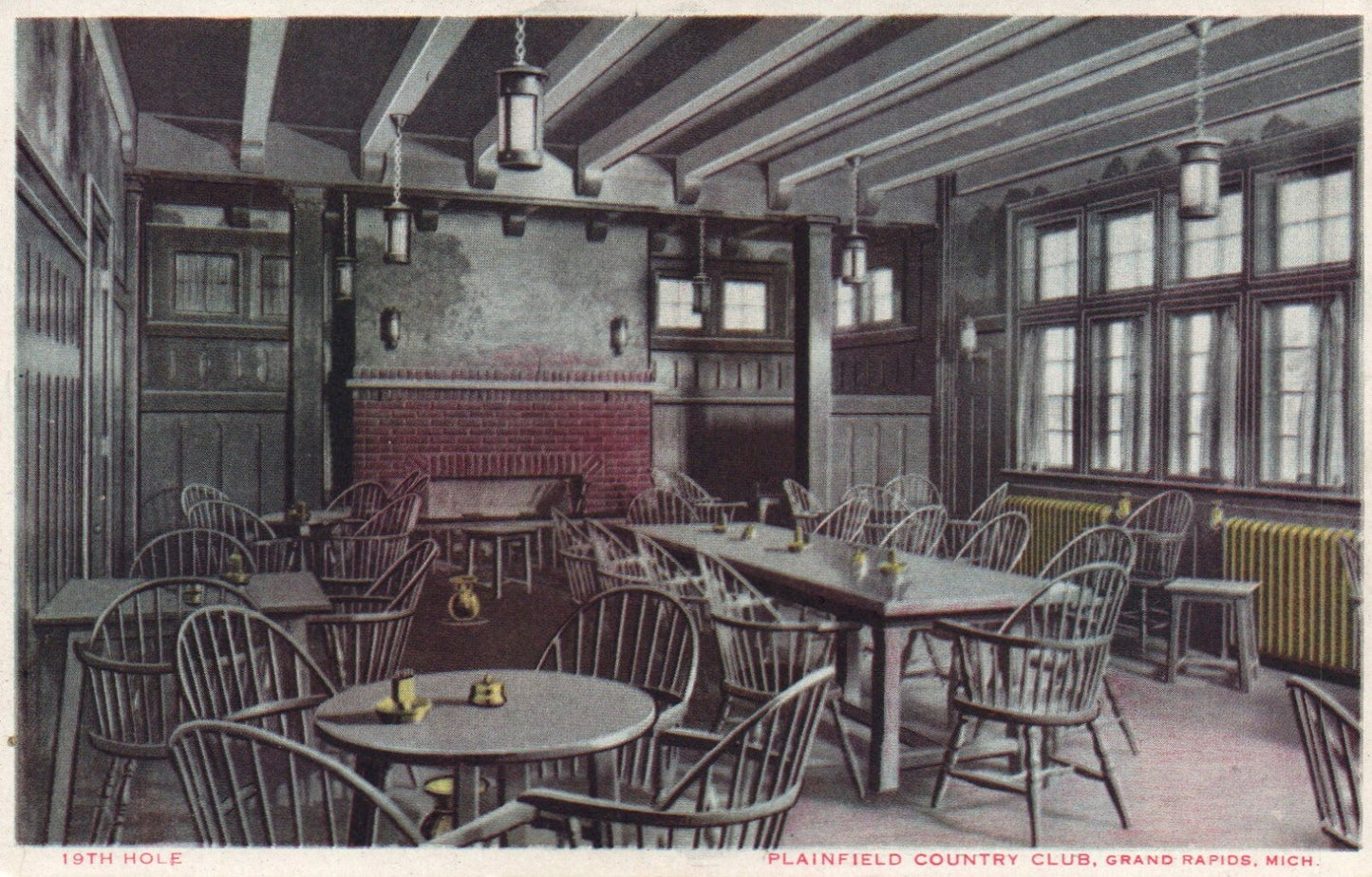 Plainfield Country Club, Grand Rapids, Michigan Postcard