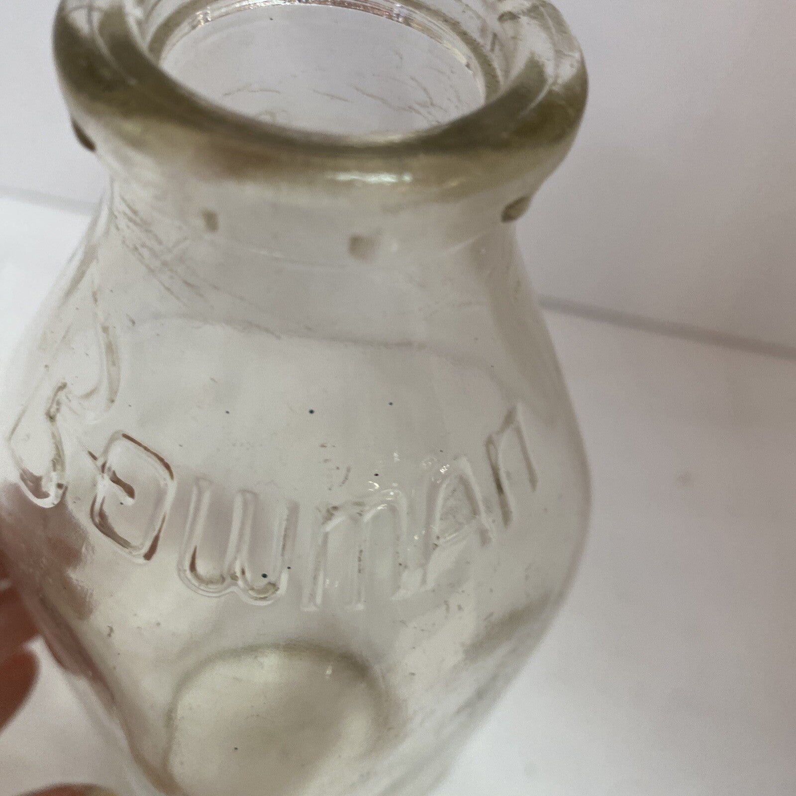 Bowman  Milk Quart Bottle Dairy Chicago Illinois IL