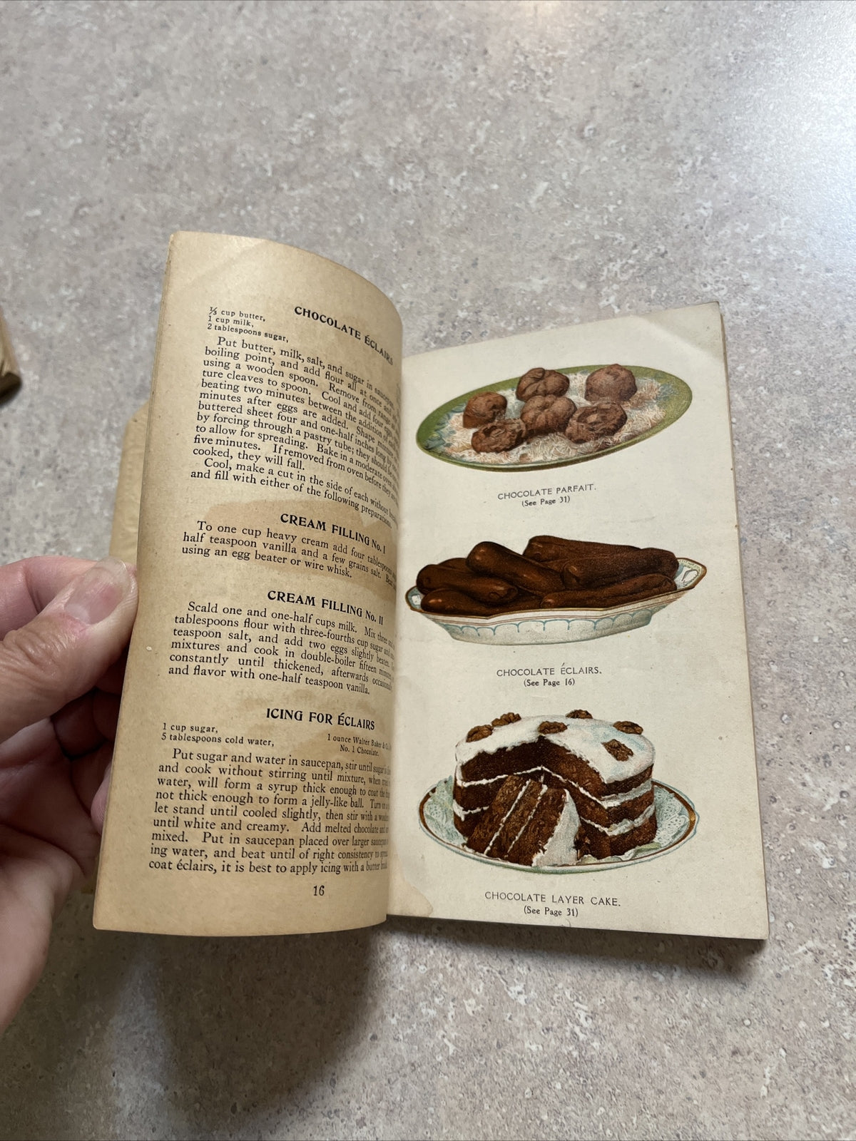 WALTER BAKER CO. CHOICE RECIPES COOK BOOK