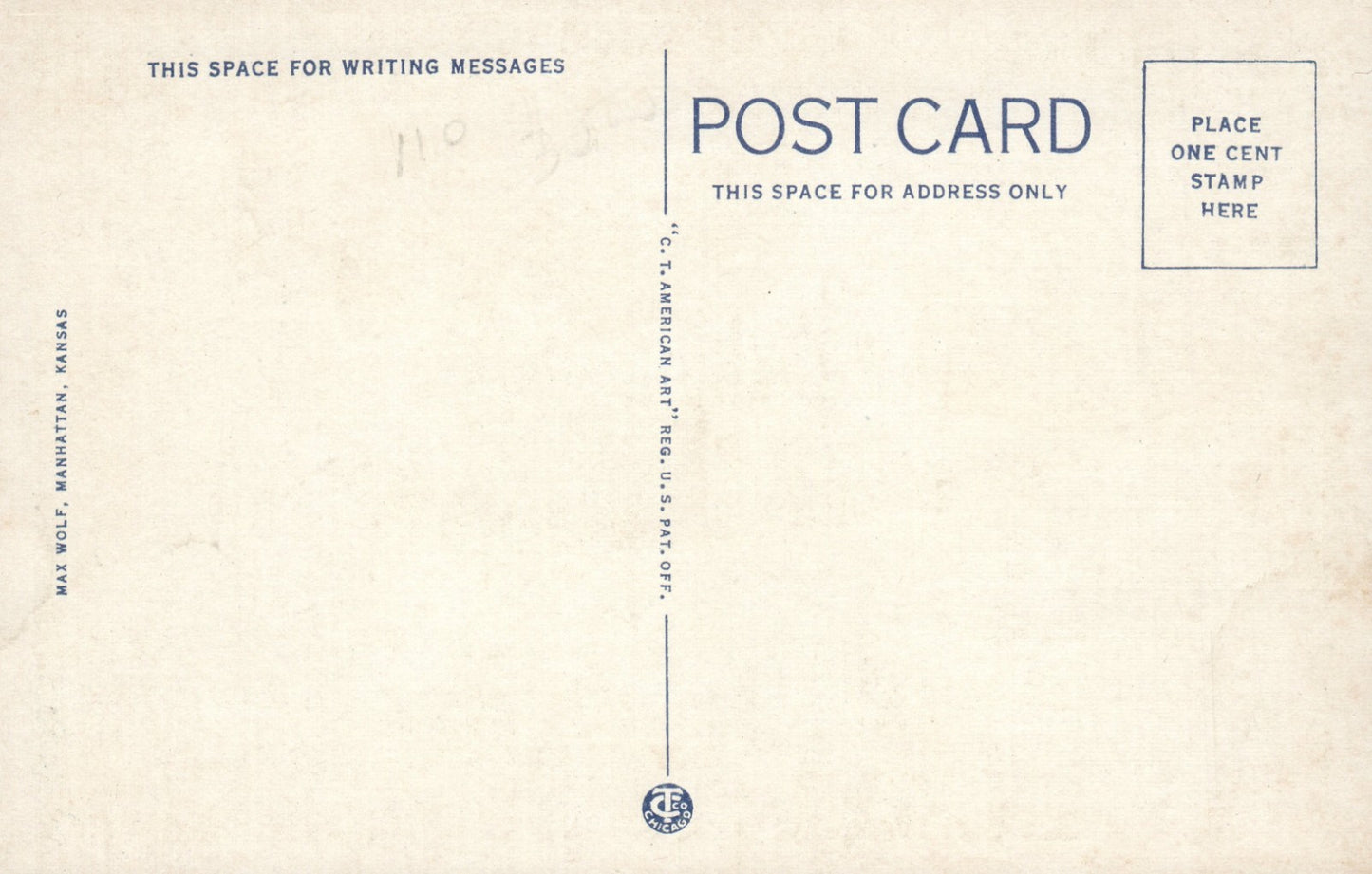 Kansas State College University Calvin Hall