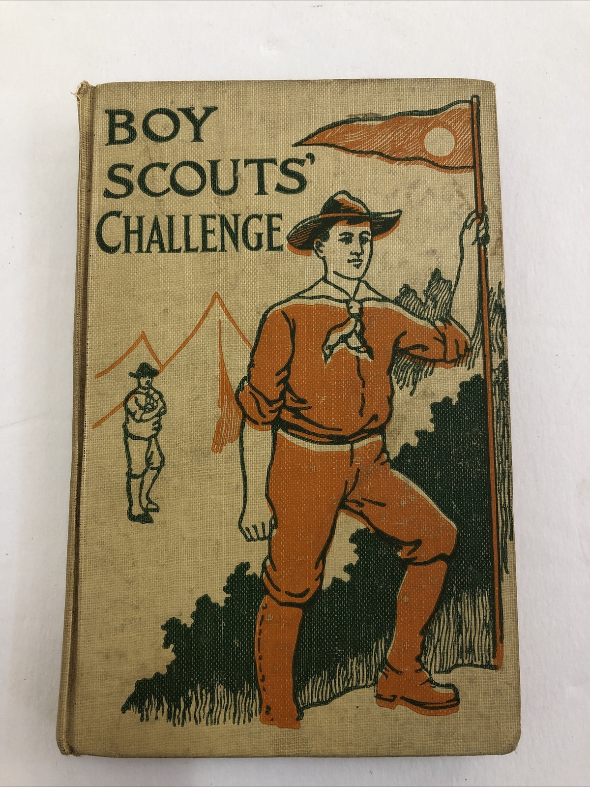 RARE Boy Scouts Challenge Colonel George Durston 1912 Boy Scout Series Volume 11