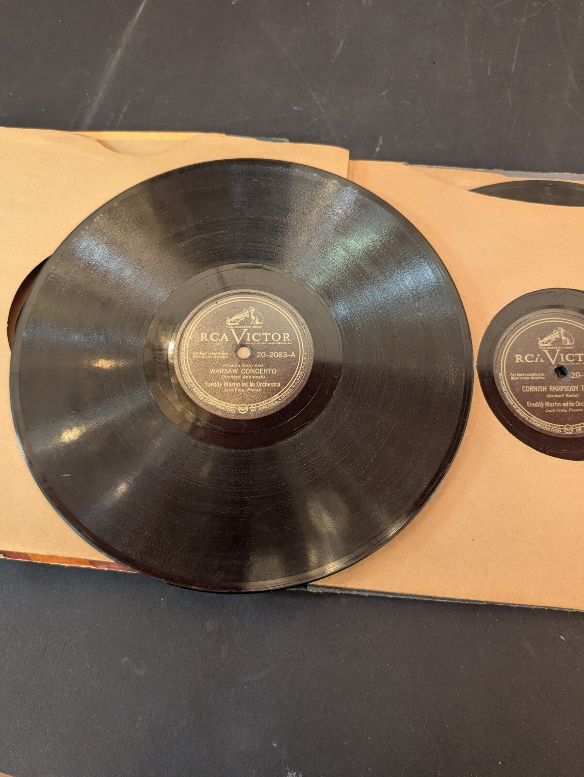 1947 FREDDY MARTIN Concertos For Dancing SET P169 4 10 78 Album