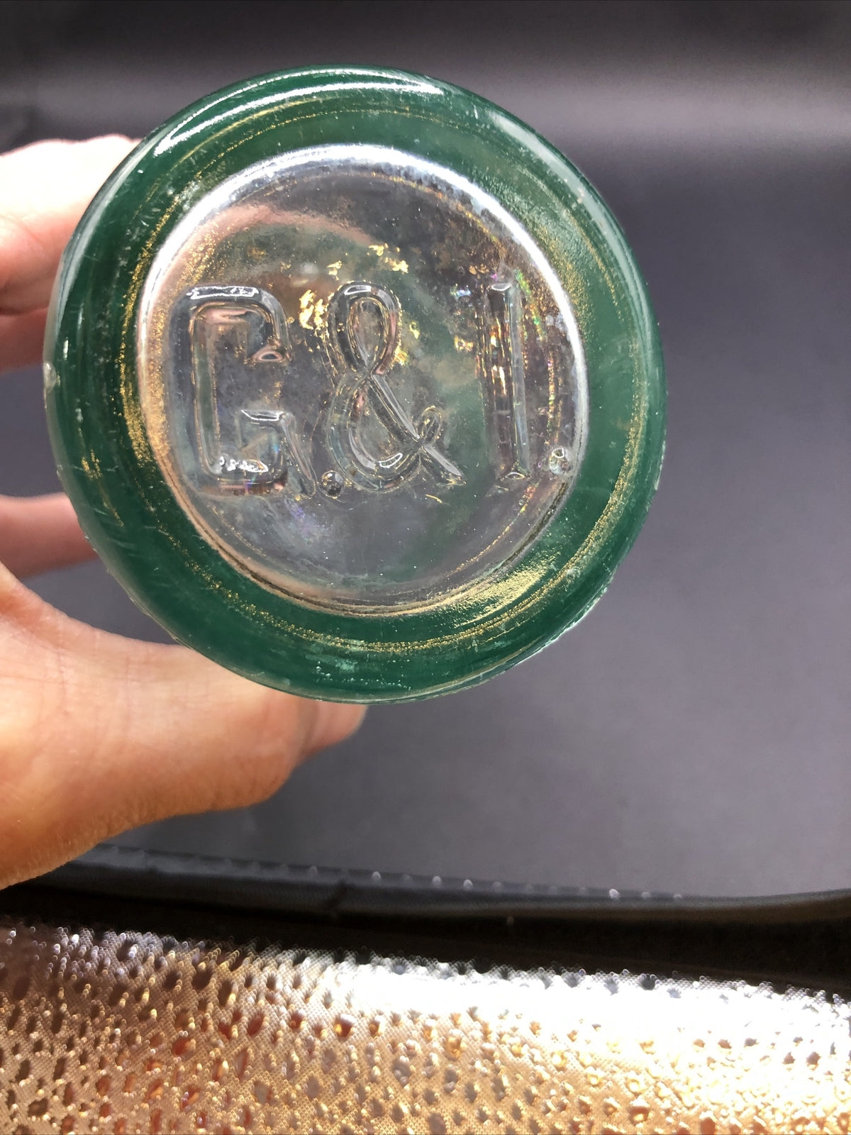 Greenville & Ionia Bottling Works Vintage 7 oz Bottle  Ionia Michigan MI MICH