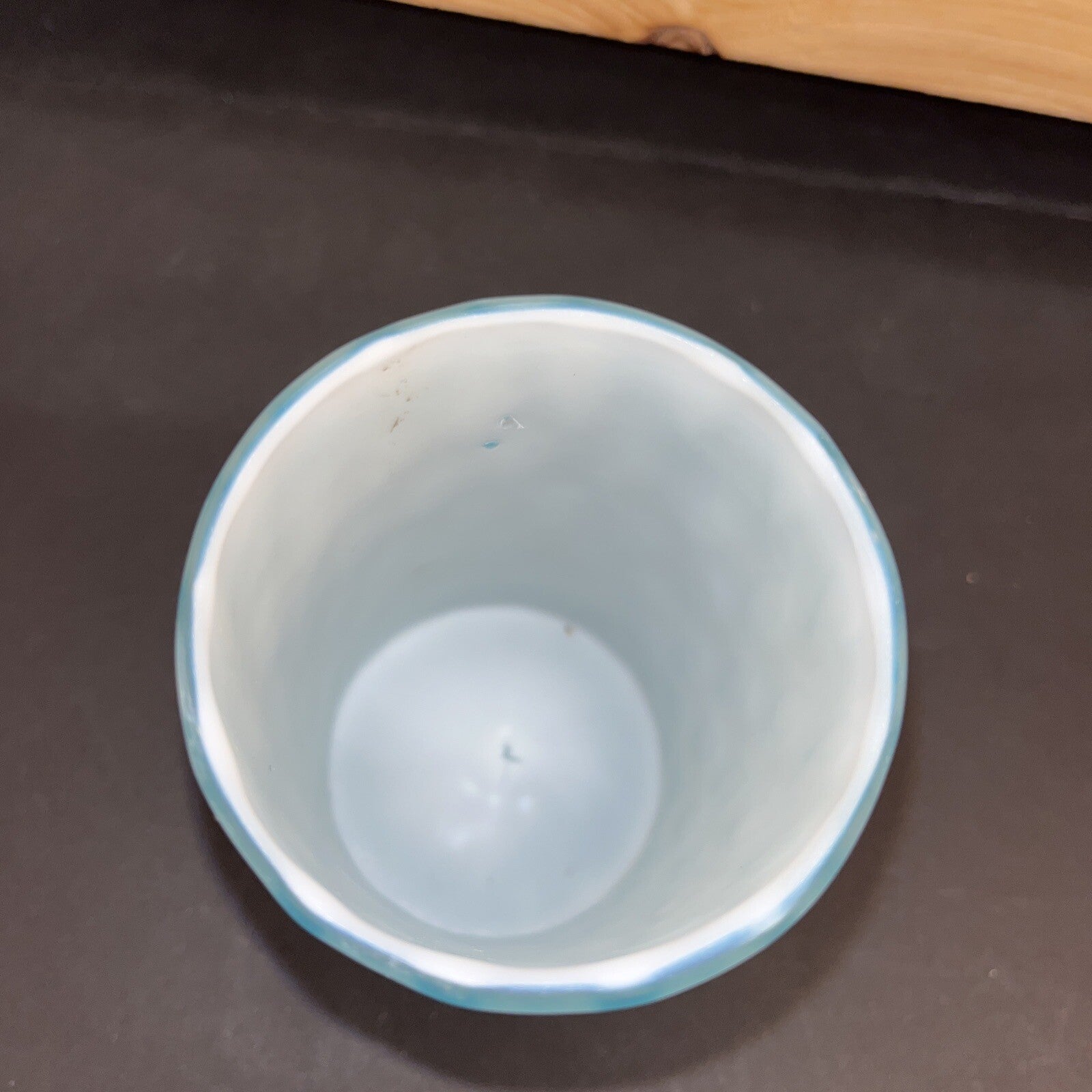 Mt. Washington attrib Pearl Satin Ware MOP Diamond Quilted Tumbler Beaker