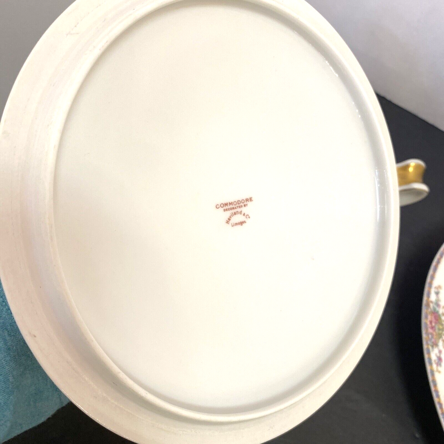 HAVILAND Limoges Commodore FRANCE Vegetable Dish & Platter