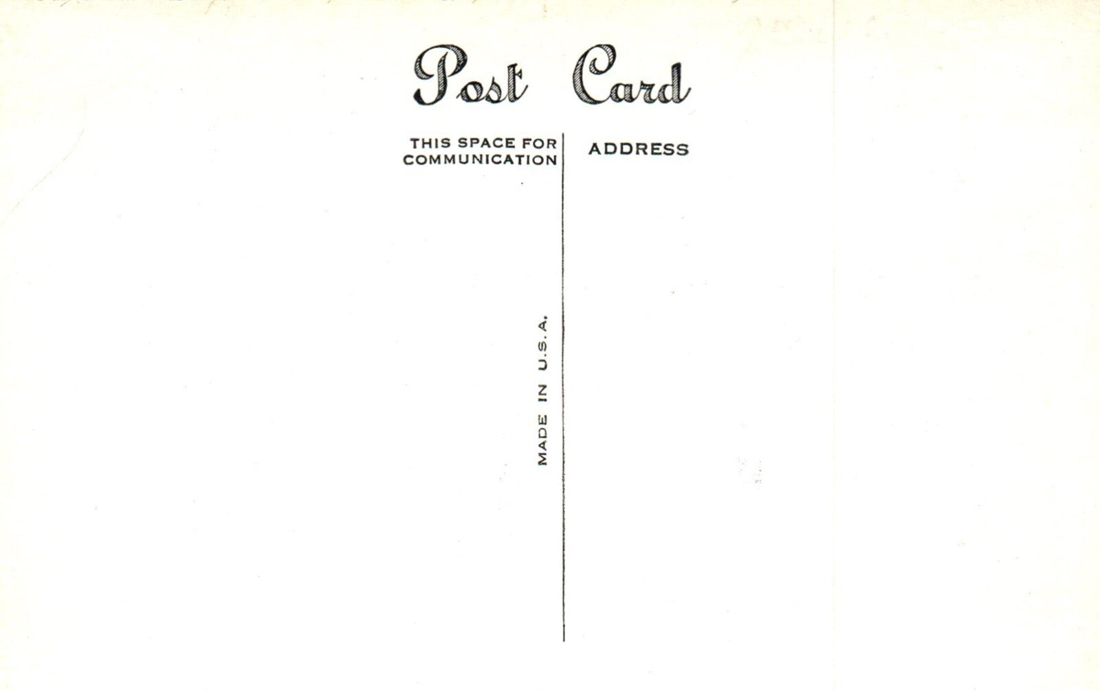 To The Little One Santa's Message to Children Vintage Santa Postcard