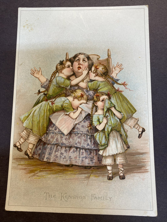 Herpolsheimer's Grand Rapids Michigan MI Advertising Victorian Trade Card Kenwig