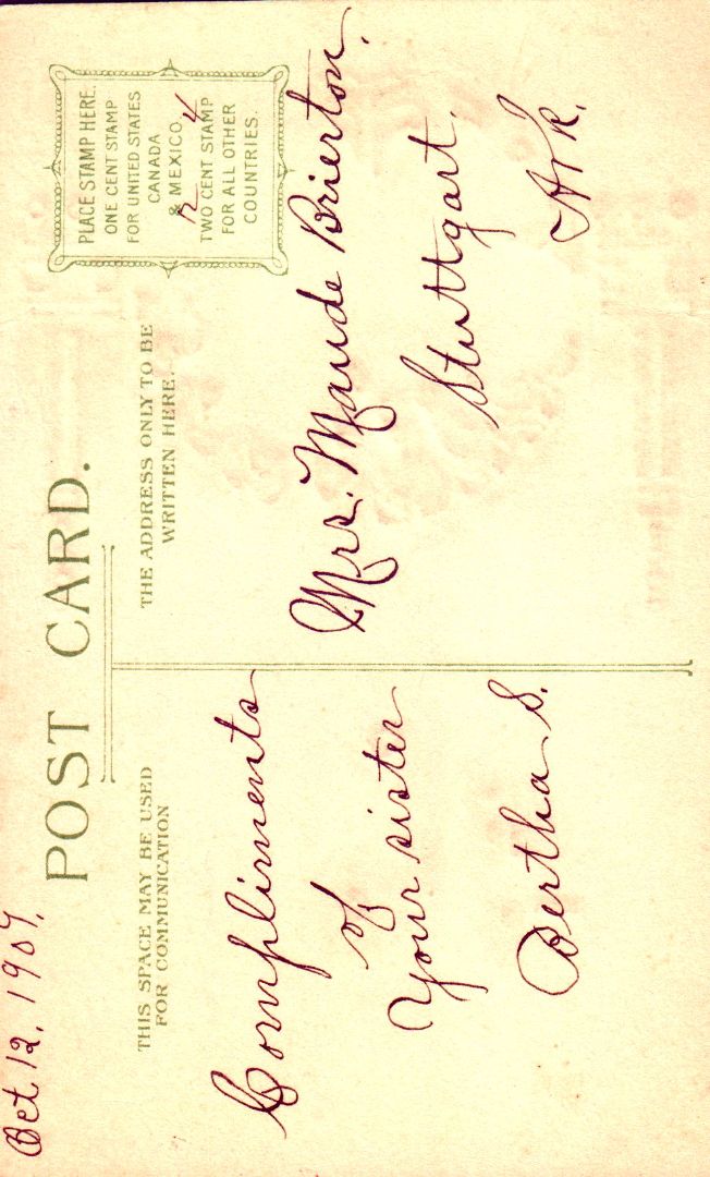 A Happy Easter  HTL Hold to the Light postcard