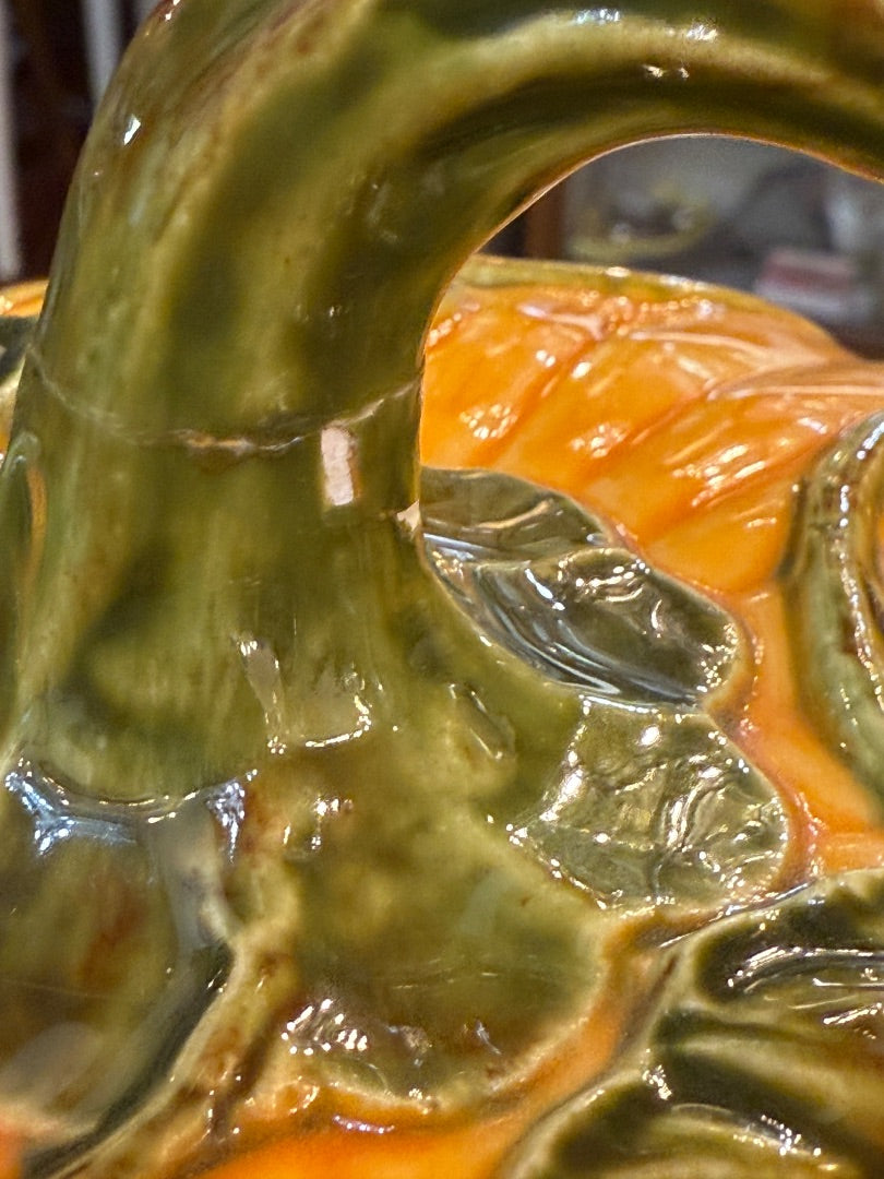 Ceramic Pumpkin -as is