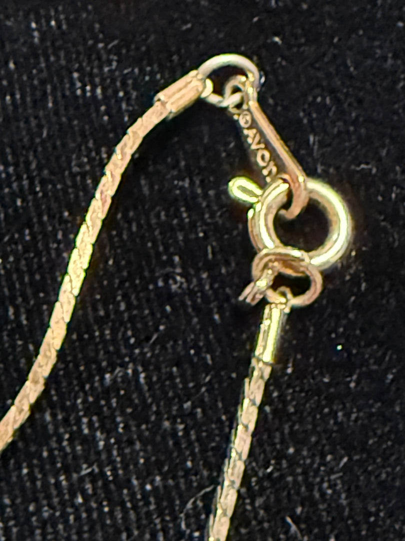 1980's Faux Pearl Gold Tone