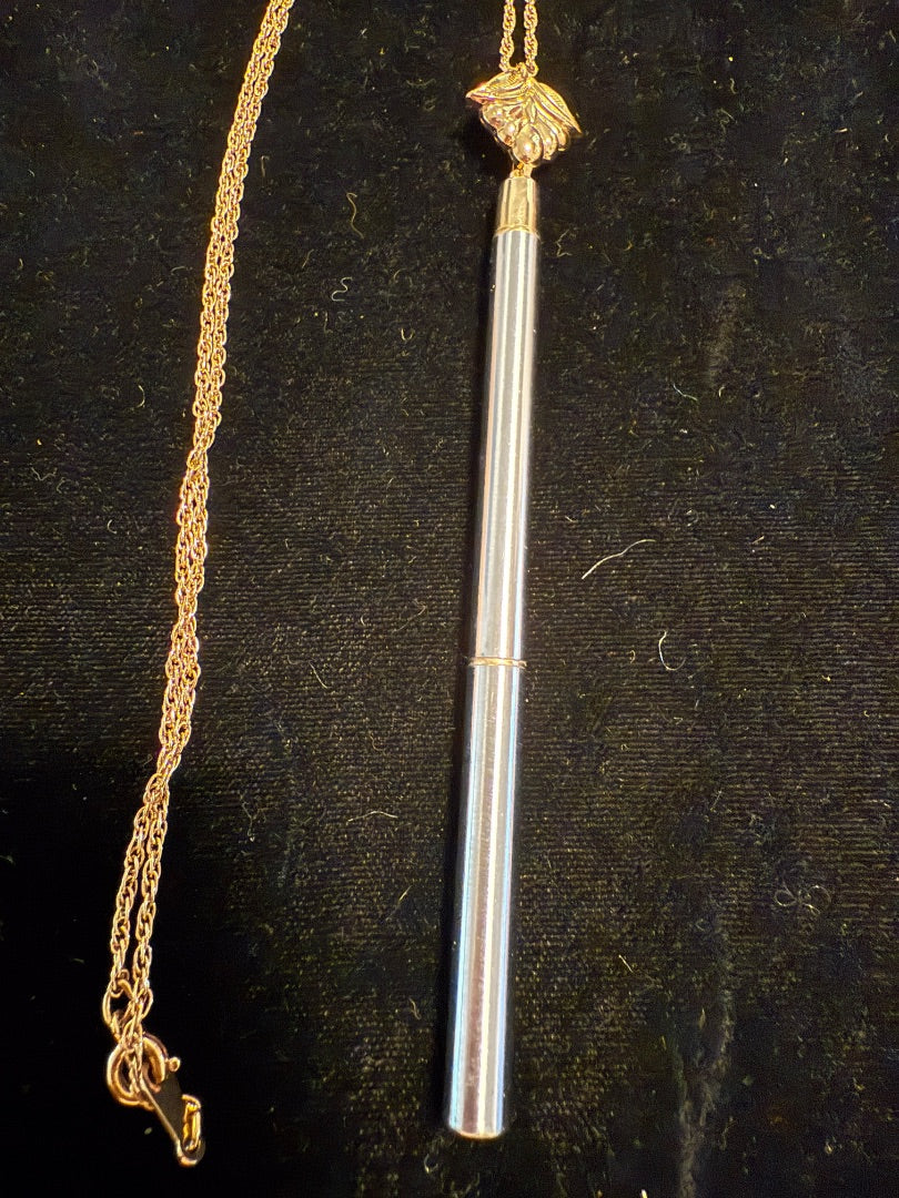 AVON Pen Pendant Necklace