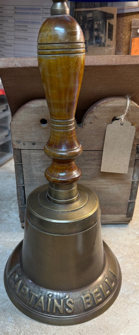 15” Vtg Replica Captains Bell