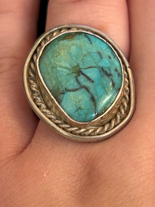 925 Turquoise Ring