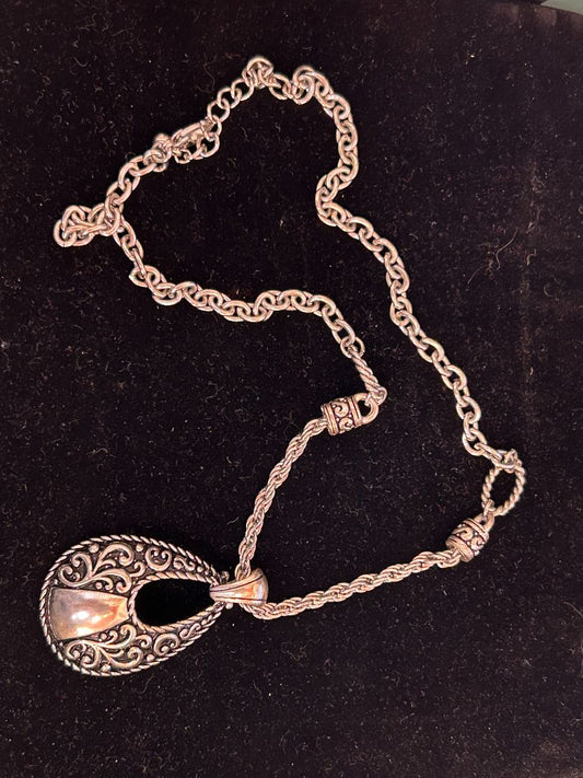 Silver Tone Necklace