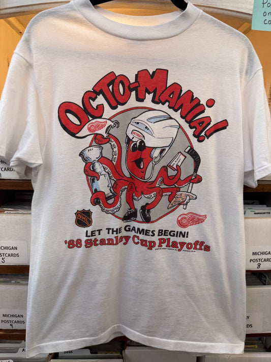 Vintage 80s Red Wings Shirt