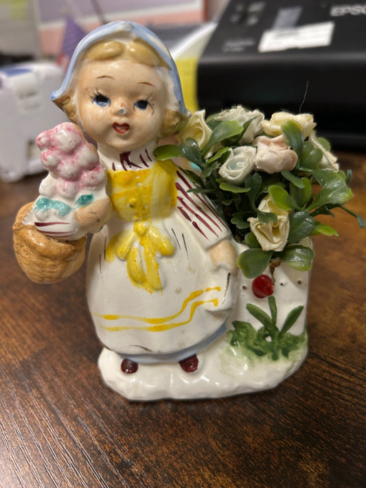 Dutch Girl Flower Planter