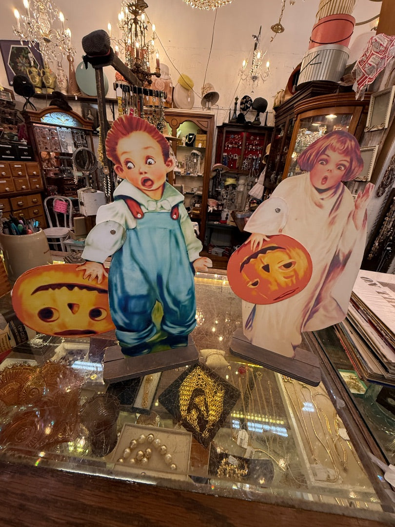 Halloween pumpkin kids