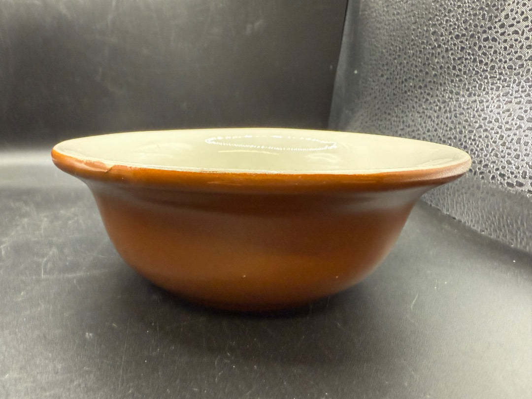 Vintage Hall Brown Bowl 391
