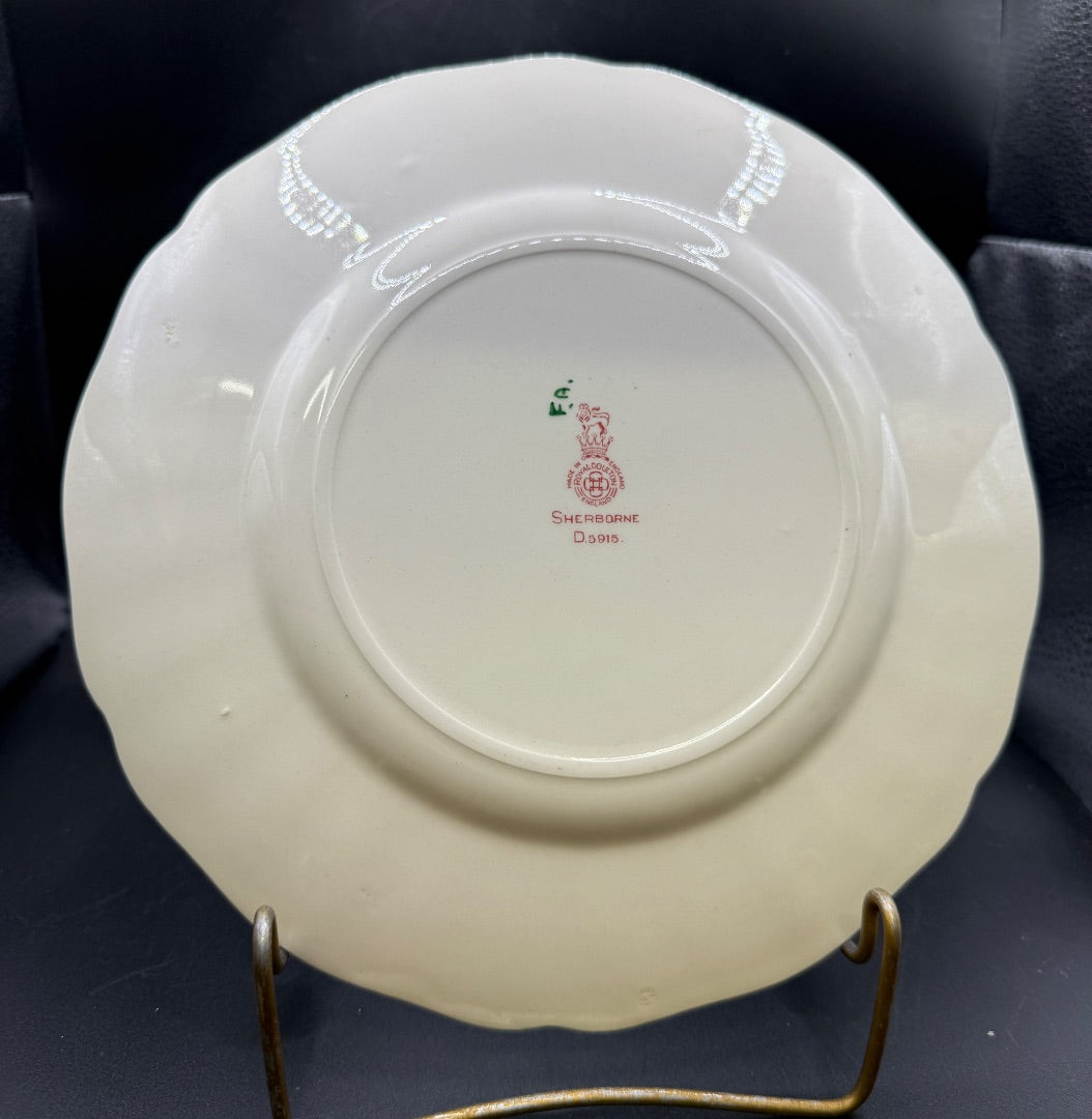 Vintage Royal Doulton SHERBORNE 9.5" Dinner Plate - 9 Available