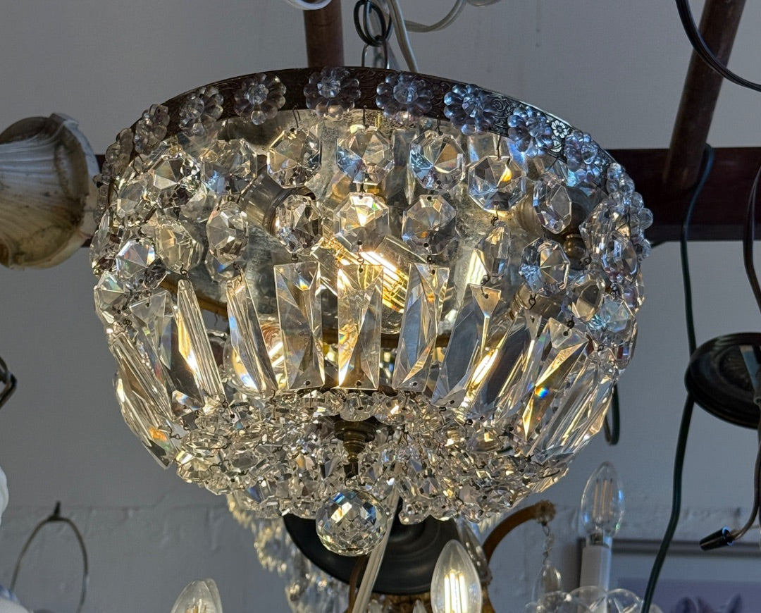 3 light flush mount Chandelier
