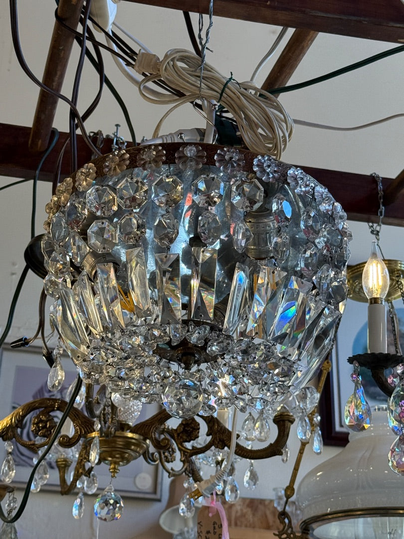 3 light flush mount Chandelier