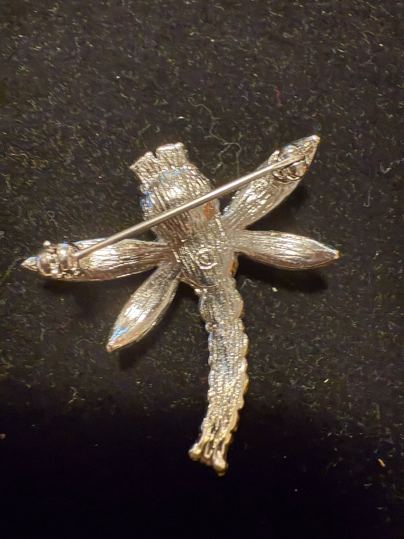 1999 Sapphire Dragonfly Brooch
