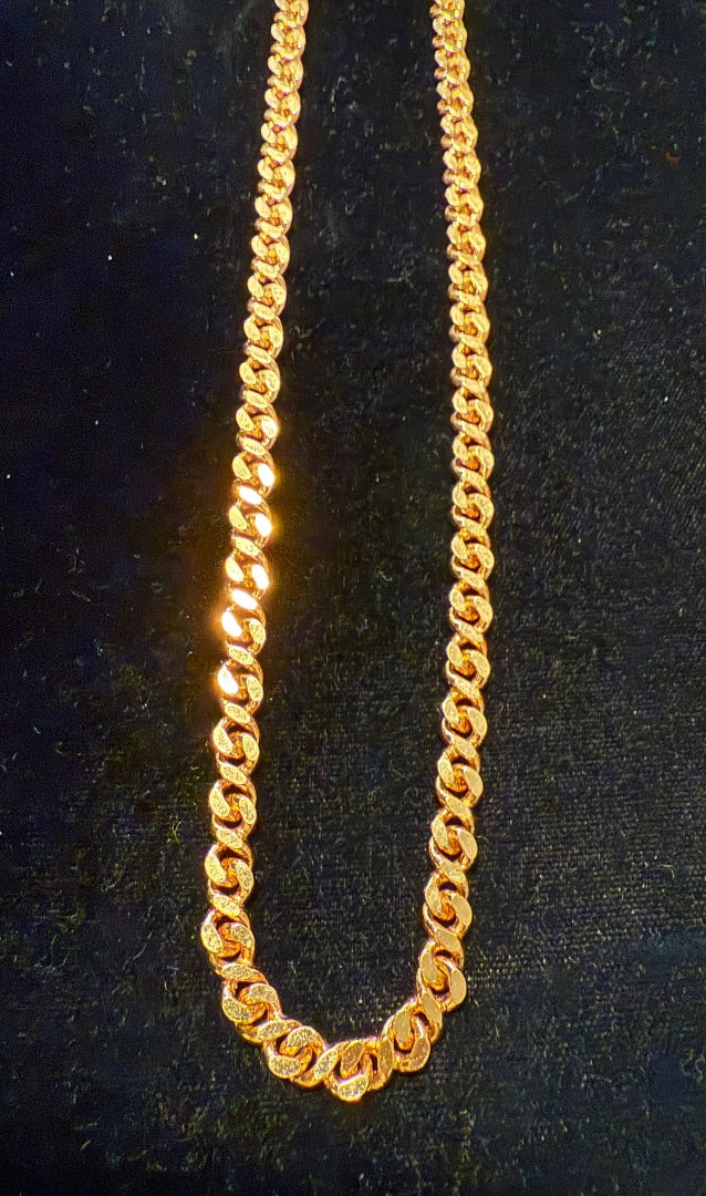 Vintage Rope Choker Necklace by Avon