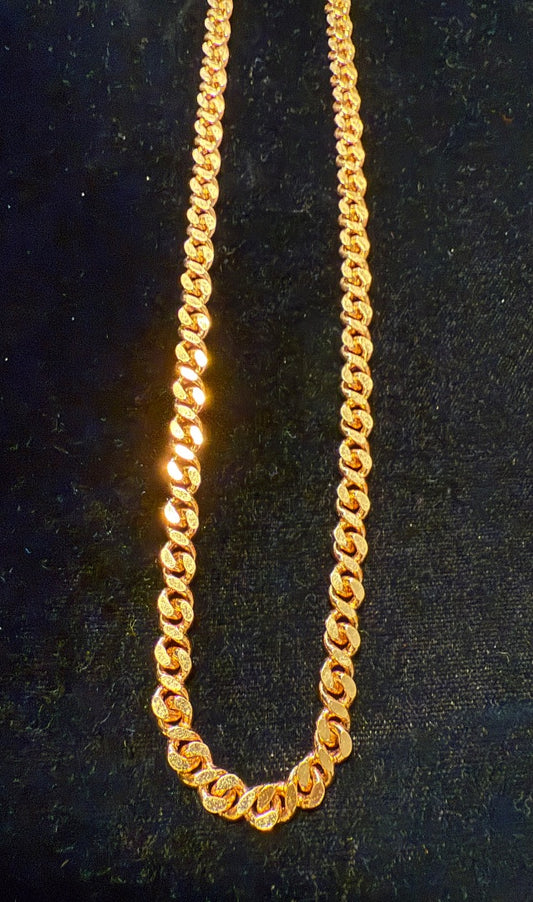 Vintage Rope Choker Necklace by Avon