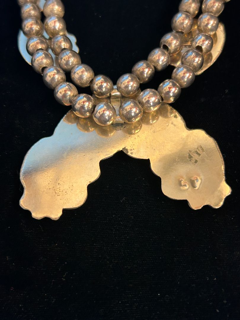 Faux Squash blossom Necklace