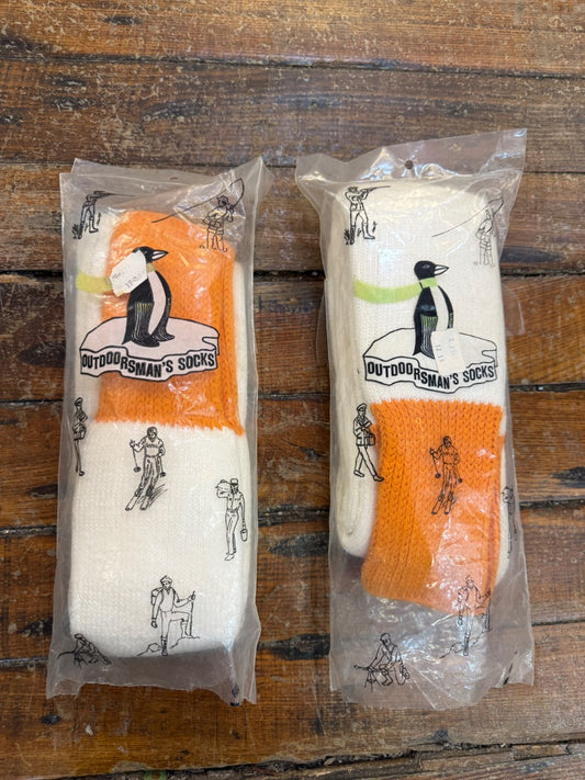 Vintage Hunting Socks 2 pair