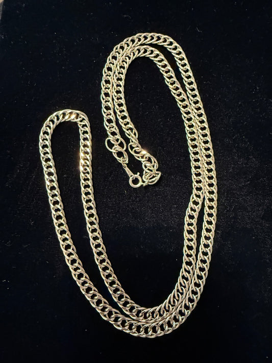 24" Gold Toned Chain link Necklace