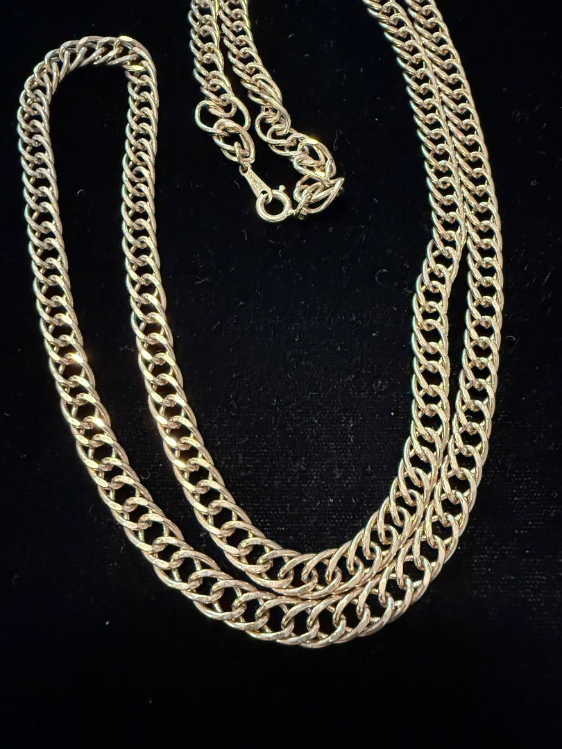 24" Gold Toned Chain link Necklace