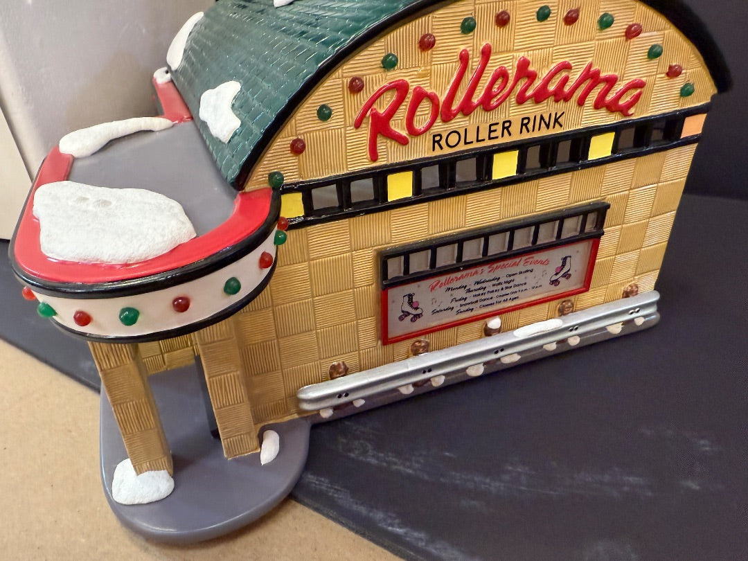Dept 56 Rollerama Roller rink