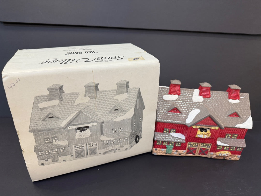 Dept 56 Red Barn