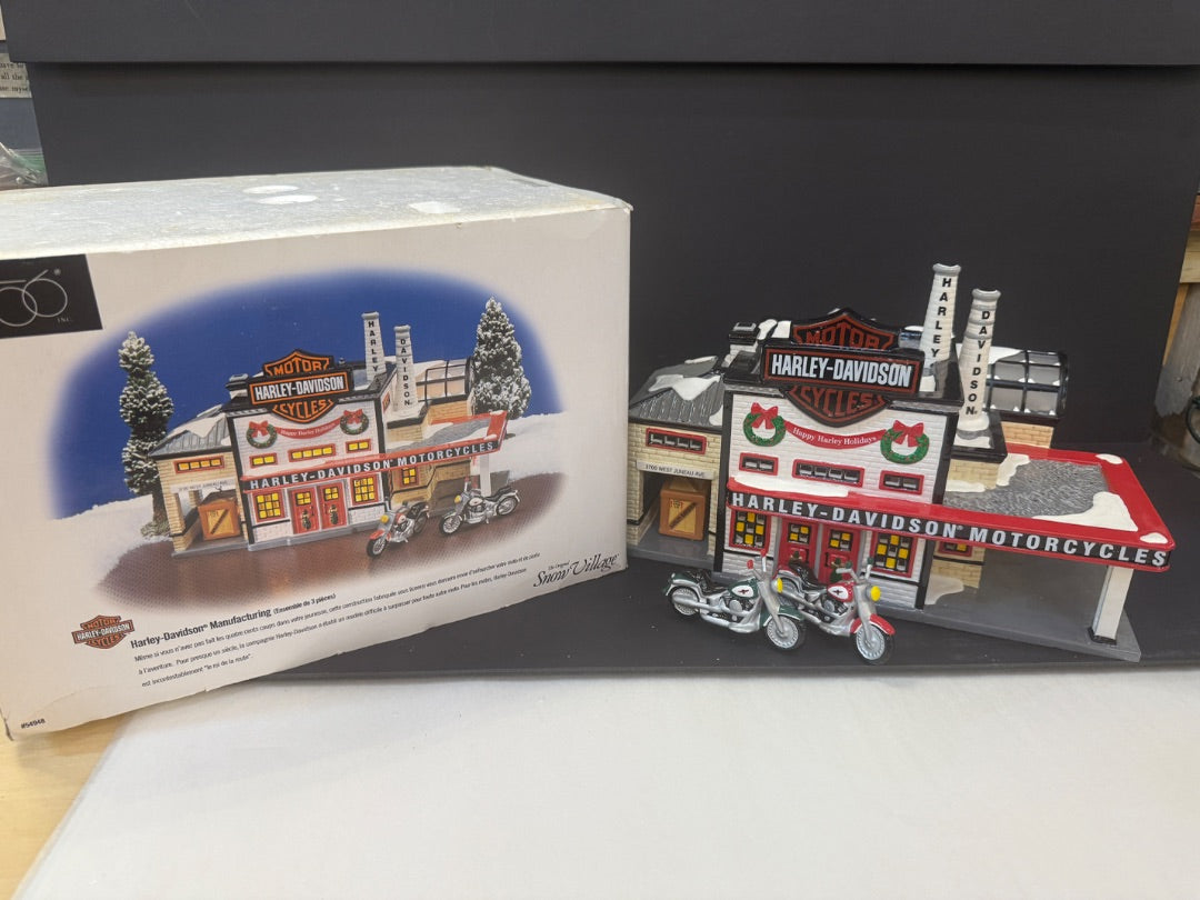 Dept 56 Harley Davidson