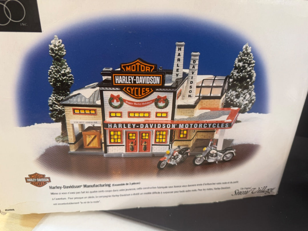 Dept 56 Harley Davidson