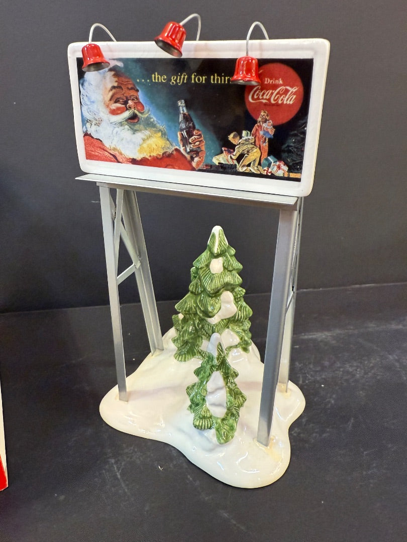 Dept 56 Coca Cola Billboard