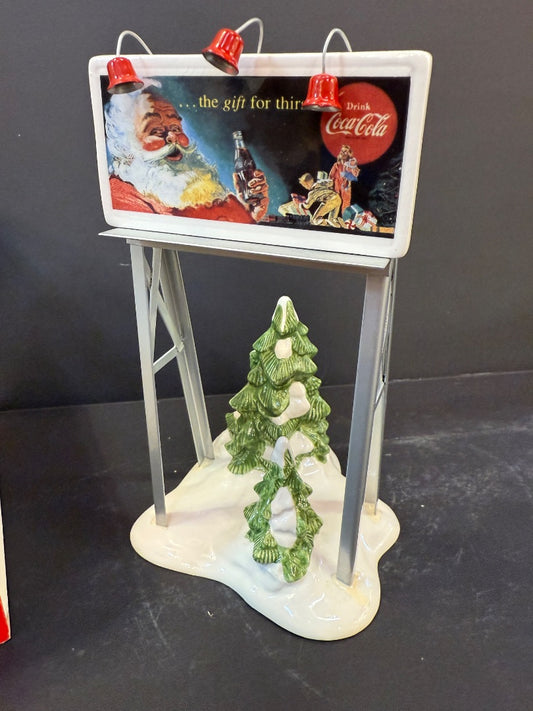 Dept 56 Coca Cola Billboard